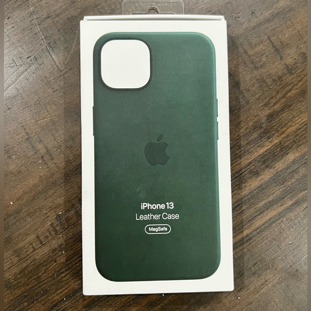 Apple iPhone 13 Leather Case with MagSafe